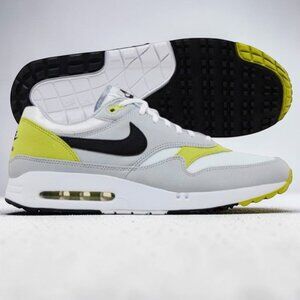 Nike Air Max 1 '86 OG Golf Mens Shoe Size 9.5 Wolf Grey/Bright Cactus DV1403 004